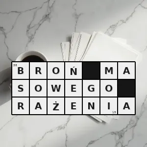 Hasło krzyżówkowe broń przeznaczona do rażenia organizmów żywych i sprzętu bojowego na masową skalę - broń masowego rażenia – rozwiązanie, synonimy, podpowiedzi i definicje krzyżówkowe
